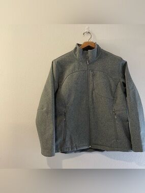 The North Face Women's Jacket size XL Apex Bionic Softshell Grey Windwall